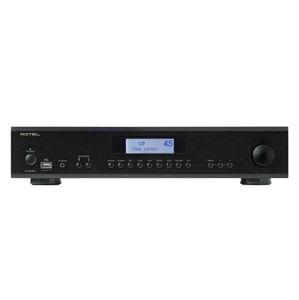 อินทิเกรตแอมป์ ROTEL : A-14 MK II (สีดำ)_0